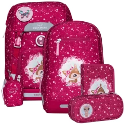 Beckmann Schulrucksäcke Pink