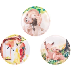 Belmil Patch Belmil Patches Mit Klettverschluss Set 3-teilig Forest