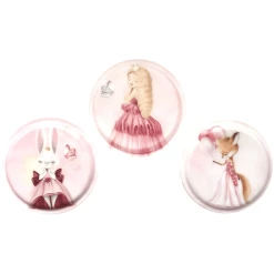 Belmil Patch Belmil Patches Mit Klettverschluss Set 3-teilig Princess