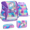 Belmil Schulranzen Classy Schulranzen Set 4-teilig Mit Brustgurt Rainbow Color