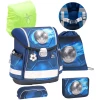 Belmil Schulranzen Classy Schulranzen Set 5-teilig Mit Brustgurt Football 4