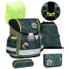 Belmil Schulranzen Classy Schulranzen Set 6-teilig Mit Brustgurt Green Splash