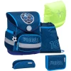 Belmil Schulranzen Compact Schulranzen Set 5-teilig Mit Brustgurt Football Champions