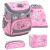 Belmil Schulranzen Mini Fit Schulranzen Set 4-teilig Mit Brustgurt Ballet Light Pink