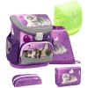 Belmil Schulranzen Mini Fit Schulranzen Set 5-teilig Mit Brustgurt Little Caty
