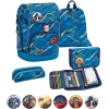 Belmil Schulranzen Premium Comfy Plus Set 5-teilig Baltic