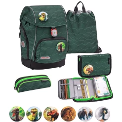 Belmil Schulranzen Premium Comfy Plus Set 5-teilig Twist Of Lime