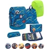 Belmil Schulranzen Premium Comfy Plus Set 6-teilig Baltic
