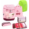 Belmil Schulranzen Premium Comfy Plus Set 6-teilig Cherry Blossom
