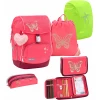 Belmil Schulranzen Premium Comfy Plus Set 6-teilig Coral
