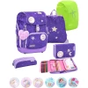 Belmil Schulranzen Premium Comfy Plus Set 6-teilig Dahlia
