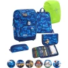 Belmil Schulranzen Premium Comfy Plus Set 6-teilig Glacier Blue