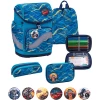 Belmil Schulranzen Premium Smarty Plus Set 5-teilig Baltic