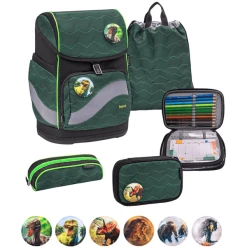 Belmil Schulranzen Premium Smarty Plus Set 5-teilig Twist Of Lime