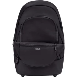 Belmil Schulrucksack 2-IN-1 Schulrucksack & Gürteltasche Black