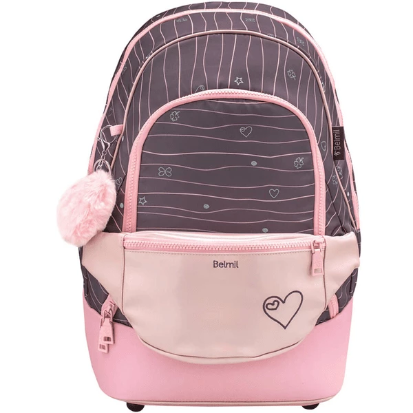 Belmil Schulrucksack 2-IN-1 Schulrucksack & Gürteltasche Mint