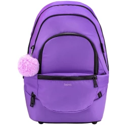 Belmil Schulrucksack 2-IN-1 Schulrucksack & Gürteltasche Tulip Purple