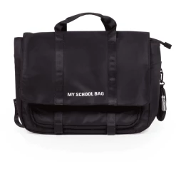 CHILDHOME Schultasche Schwarz Gold