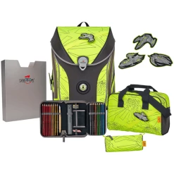 DerDieDas® ErgoFlex MAX Exclusive SUPERFLASH - Neon Fighter, 5-tlg.