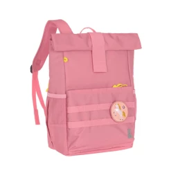 LÄSSIG Medium Rolltop Backpack Pink