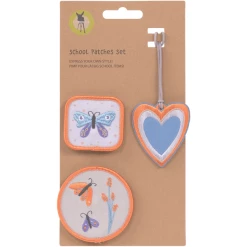 LÄSSIG School Patches Set Butterfly