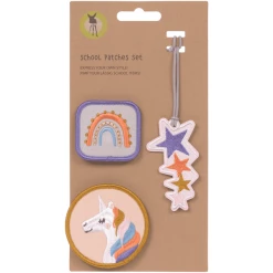 LÄSSIG School Patches Set Unicorn