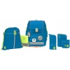 LÄSSIG Schulranzen-Set 7-tlg. Boxy Unique Blue
