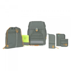 LÄSSIG Schulranzen-Set 7-tlg. Boxy Unique Letters Green