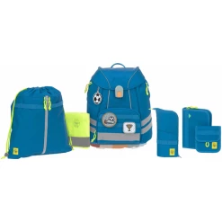 LÄSSIG Schulranzen-Set 7-tlg. Flexy Unique Blue