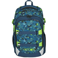 Neoxx Active Schulrucksack Petrol Extreme