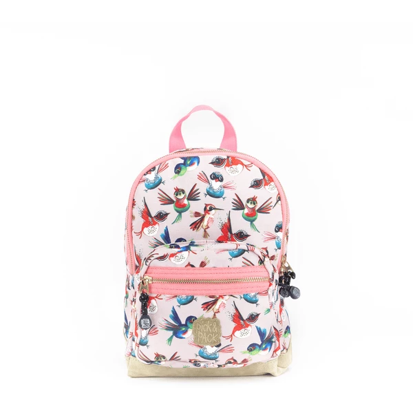 Pick & Pack Rucksack Birds S Rosa