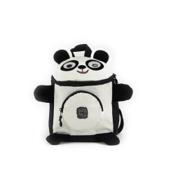 Pick & Pack Rucksack Panda Shape Black
