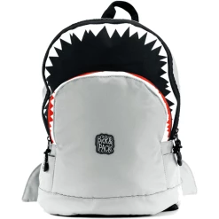 Pick & Pack Rucksack Shark Shape M Grey