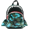 Pick & Pack Rucksack Shark Shape S Camo Hellblau