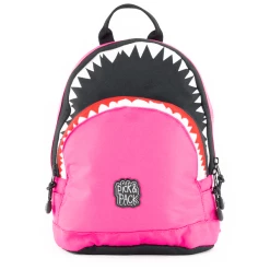 Pick & Pack Rucksack Shark Shape S Fuchsia