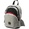 Pick & Pack Rucksack Shark Shape S Grey