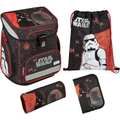 Scooli EasyFit Schulranzen-Set Star Wars, 5-teilig