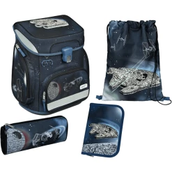 Scooli EasyFit Schulranzen-Set Star Wars, 5-tlg.