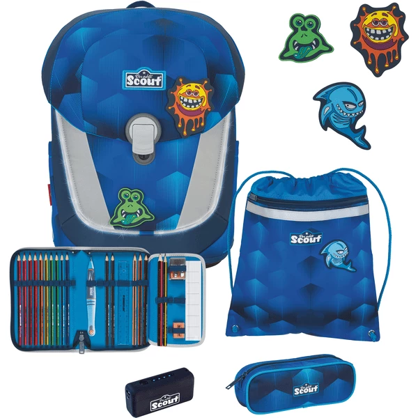 Scout Sunny II Exklusiv Safety Light - Funny Freaks, 5-tlg.