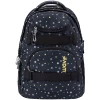 WAVE Rucksack Infinity Black And Yellow Dots