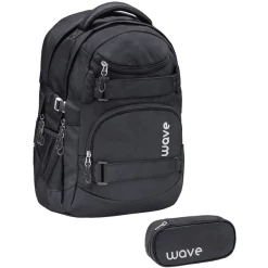 WAVE Rucksack Infinity Set 2-teilig Black