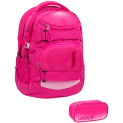 WAVE Rucksack Infinity Set 2-teilig Ombre Light Pink